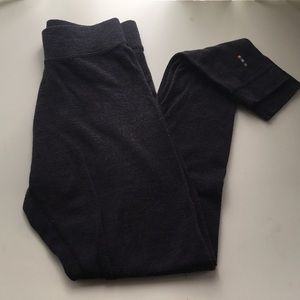 Dark grey smart wool legging